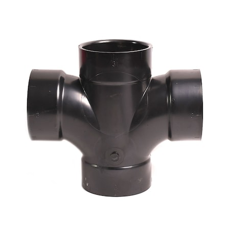Thrifco Plumbing 3 Inch ABS Double Sanitary Tee 6792184